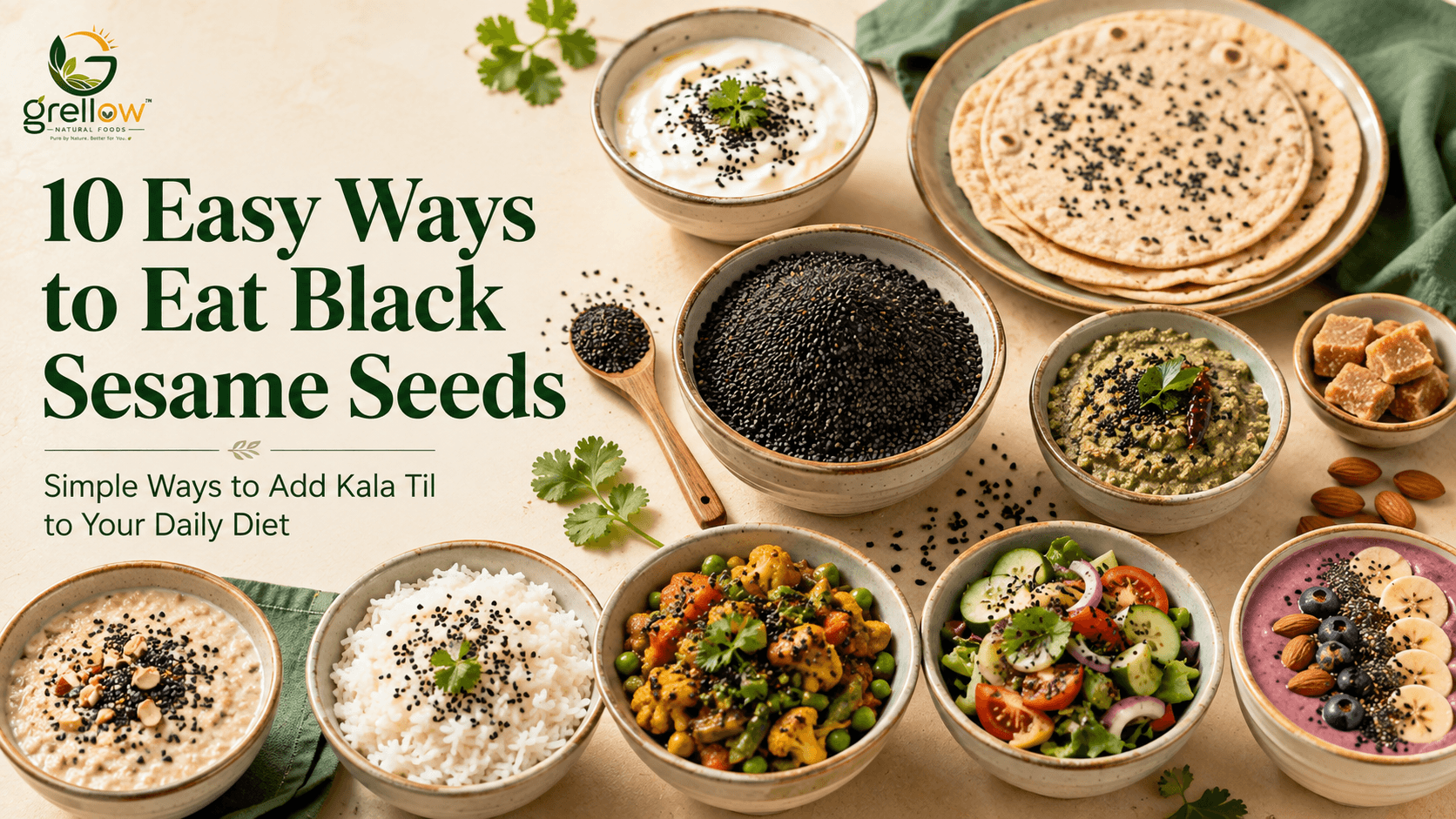 How to Eat Black Sesame Seeds: 10 Easy Ways to Add Kala Til to Your Diet