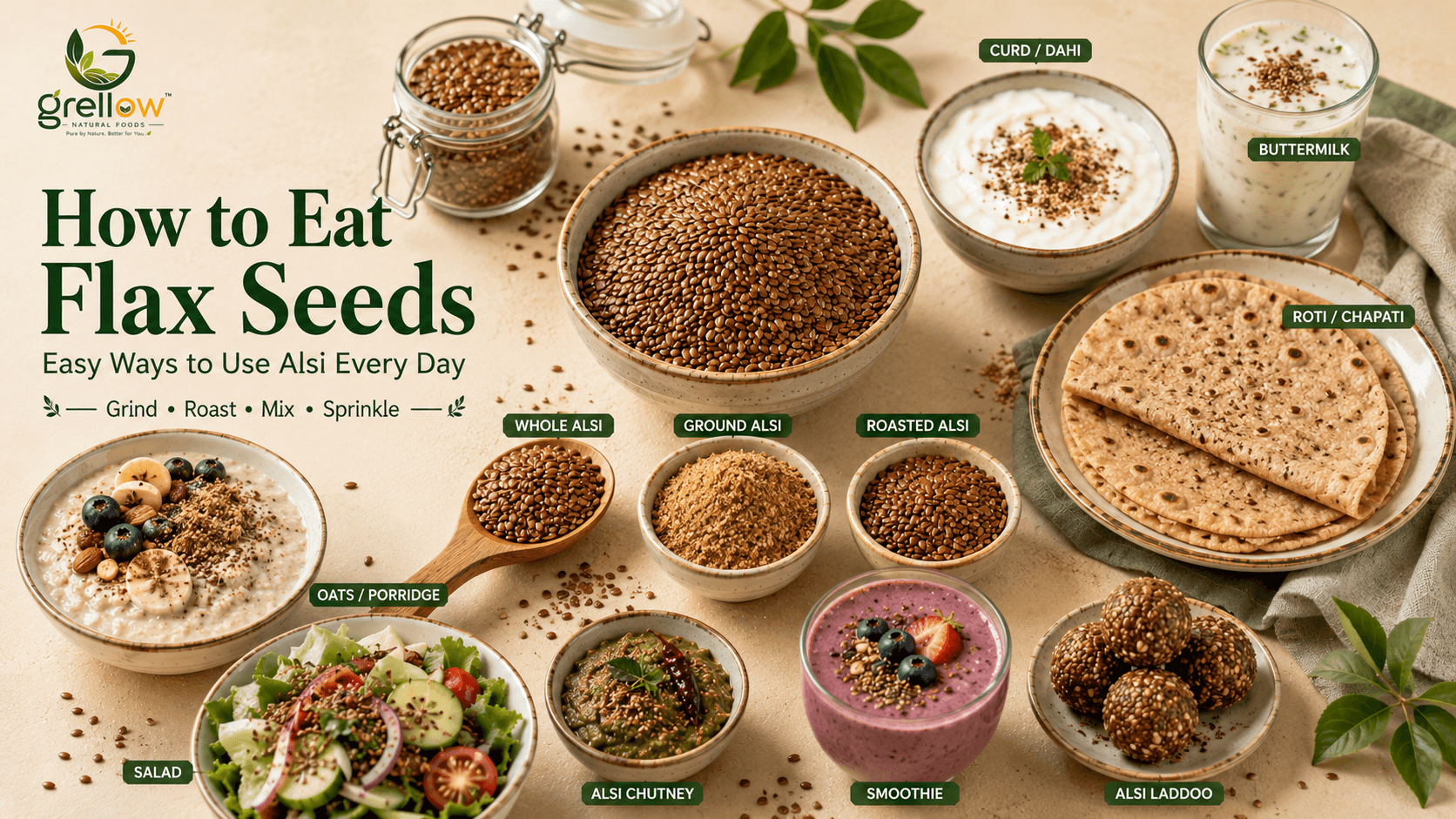 How to Eat Flax Seeds: Best Ways to Use Alsi in Everyday Food
